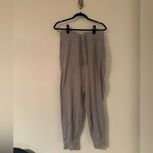 Lululemon Gray Soft Jersey Jogger Pants